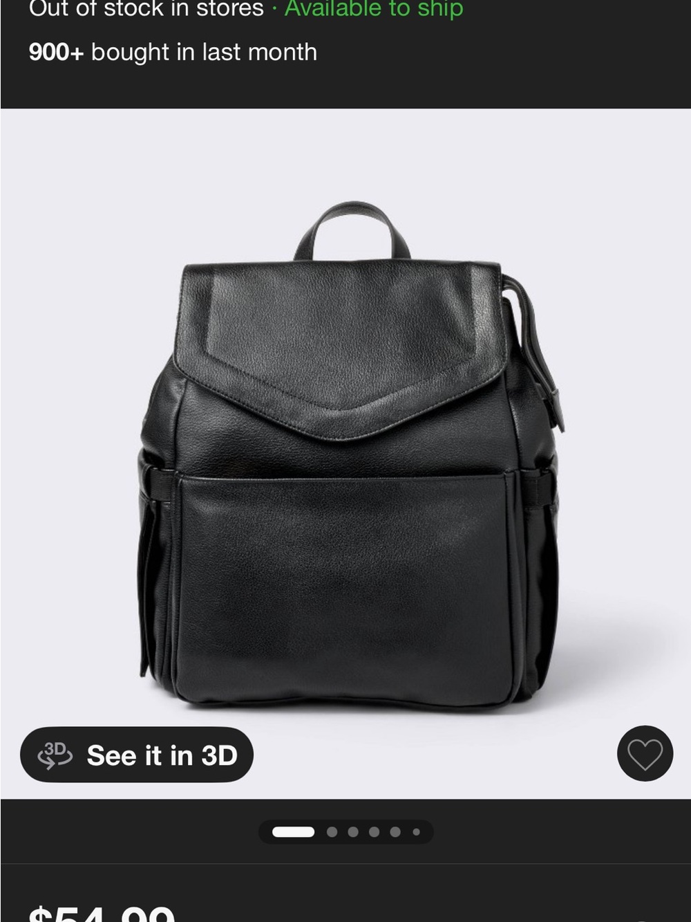 Cloud island diaper book bag